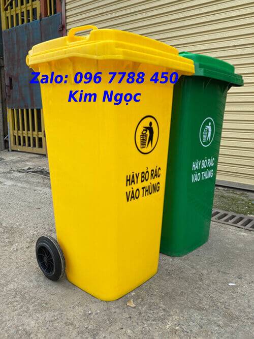 thùng rác đô thị 120 lít, thùng rác môi trường 240 lít, thùng rác nhựa công cộng, thùng rác gia đình,